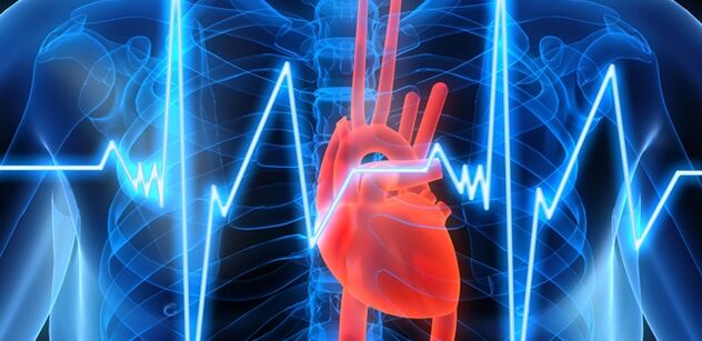 Osteochondroza klatki piersiowej może towarzyszyć uczuciu bólu w okolicy serca. 